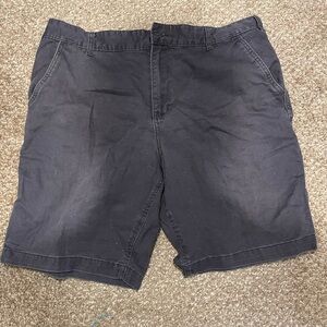 Faded Glory Men's Dark Gray Flat Front Shorts